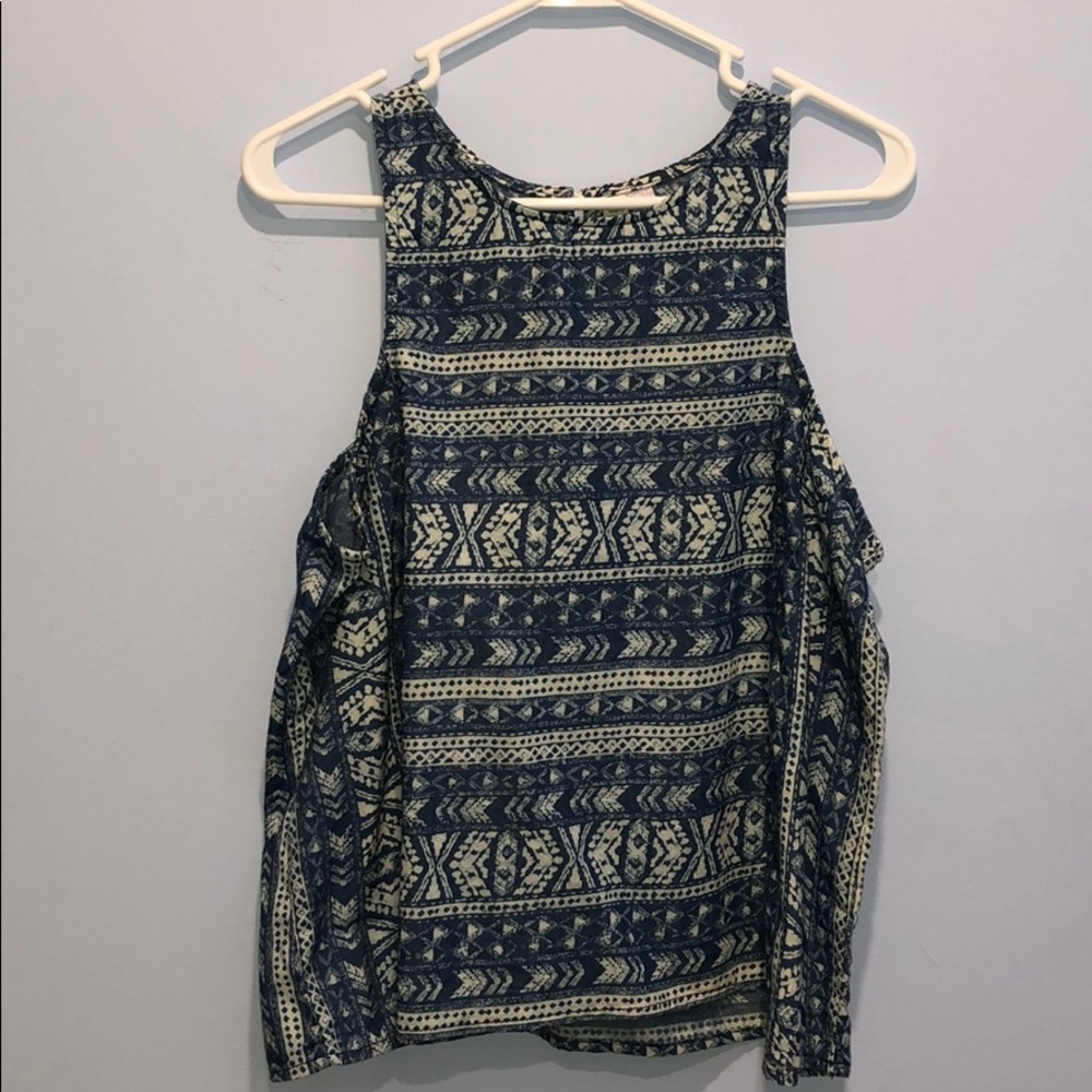 Patterned Tank Top